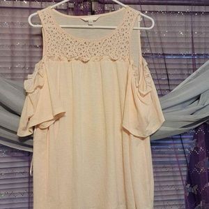 SOLD-Lauren Conrad Off the Shoulder Top